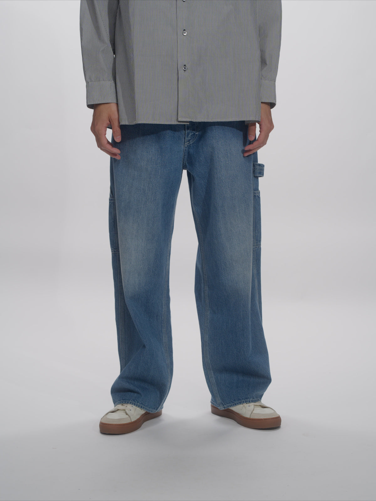＜GHI#26557＞ 11.5oz Cotton Denim Painter Pants 'CARPENTER'