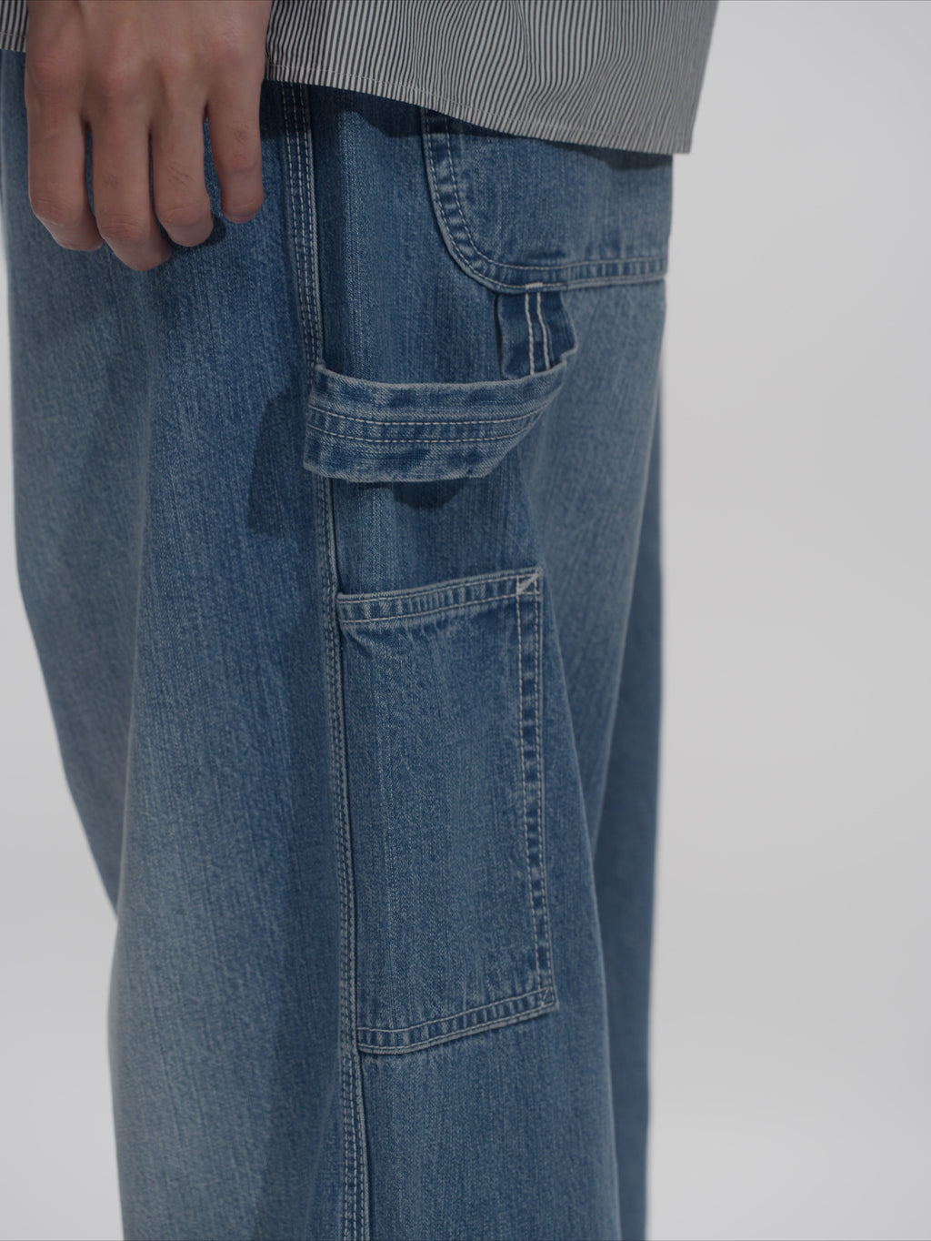 ＜GHI#26557＞ 11.5oz Cotton Denim Painter Pants 'CARPENTER'