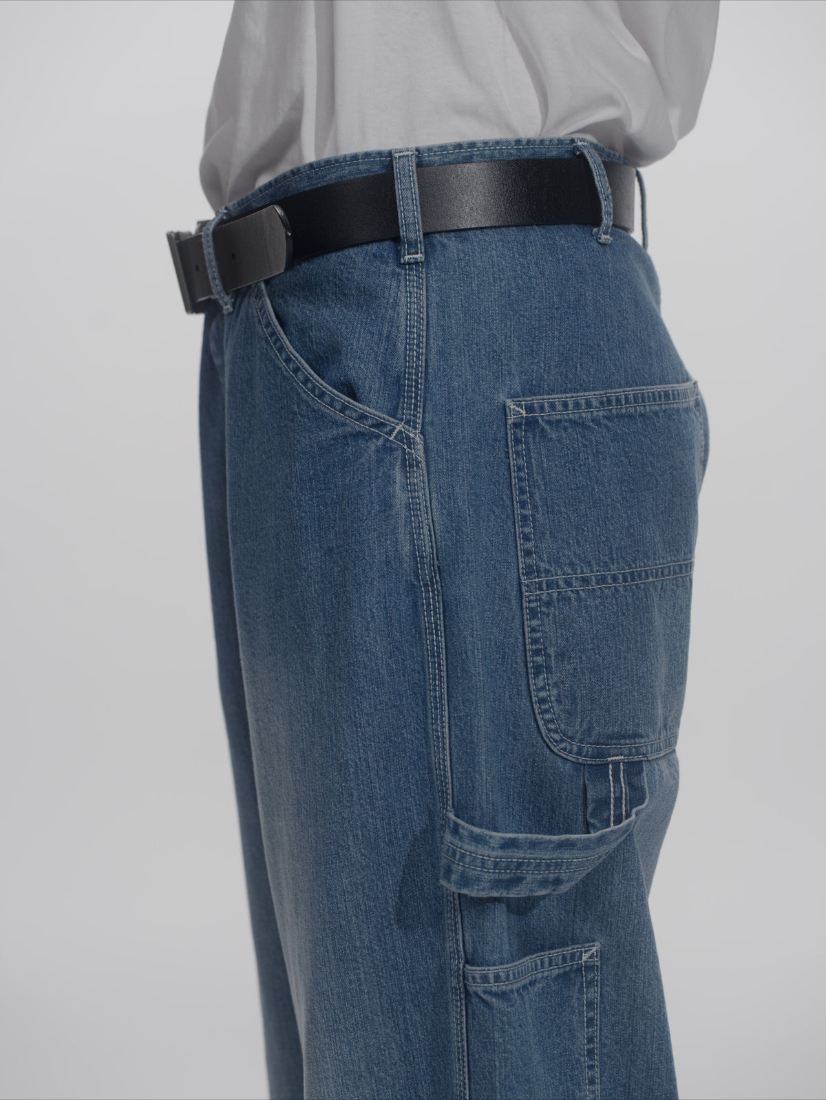 ＜GHI#26557＞ 11.5oz Cotton Denim Painter Pants 'CARPENTER'