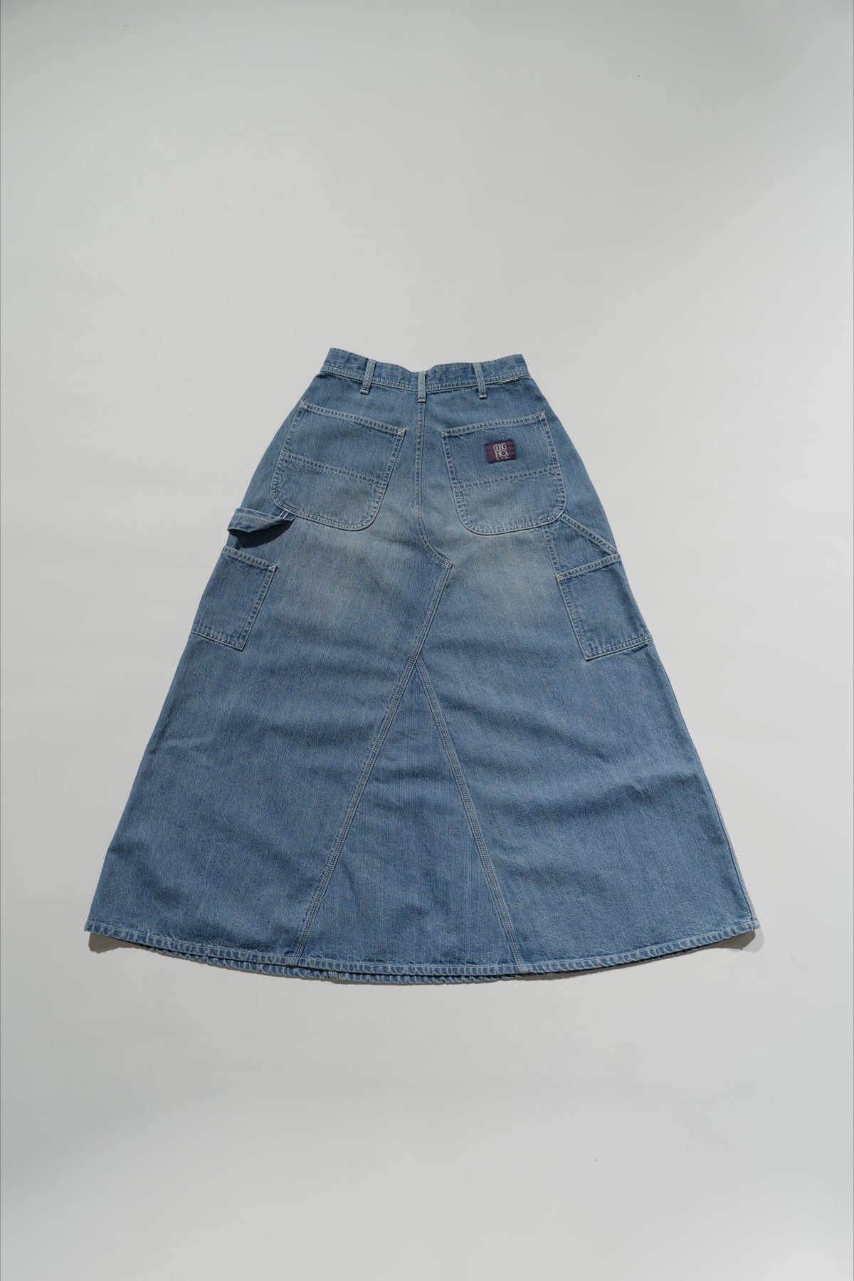 【GUNG HO】＜GHI#26558W＞11.5oz Cotton Denim Painter Skirt 'CARPENTER'