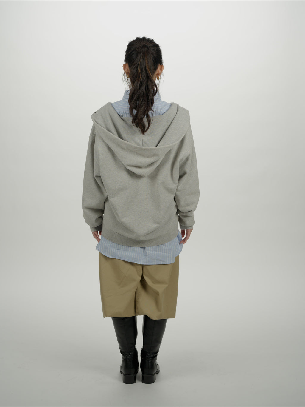 ＜BC#26606＞ Vtg. Cut off Sweat Hoodie