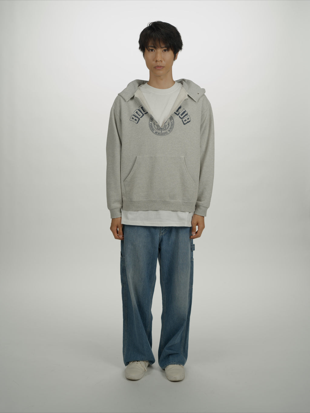 ＜BC#26606＞ Vtg. Cut off Sweat Hoodie
