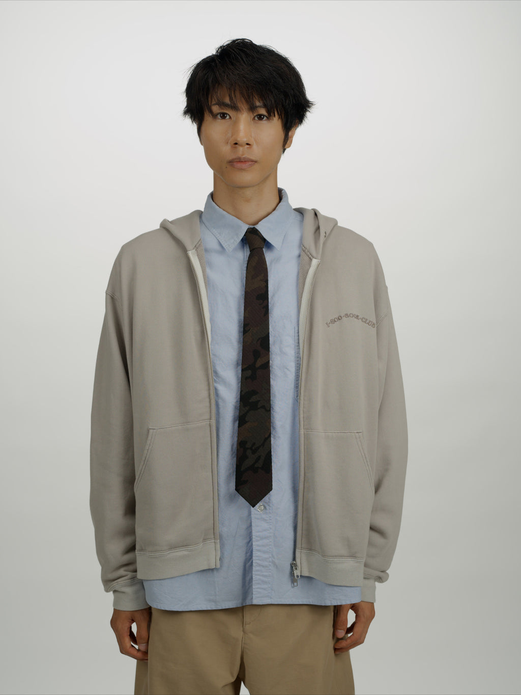 ＜BC#26611＞ Garment Dyed 11oz Sweat Zip Hoodie