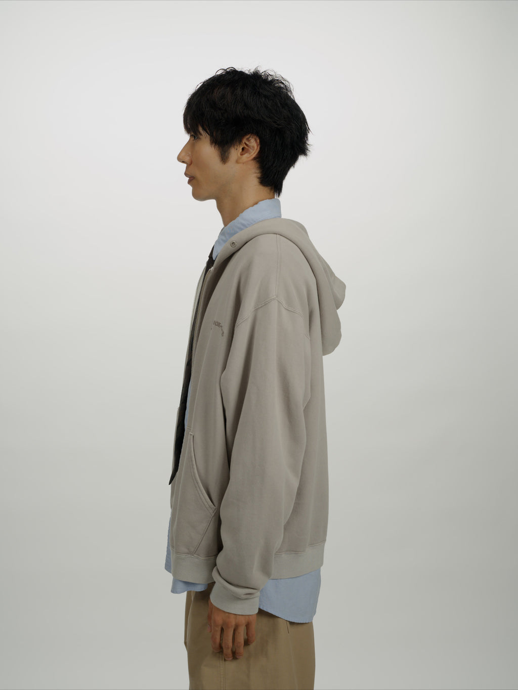 ＜BC#26611＞ Garment Dyed 11oz Sweat Zip Hoodie