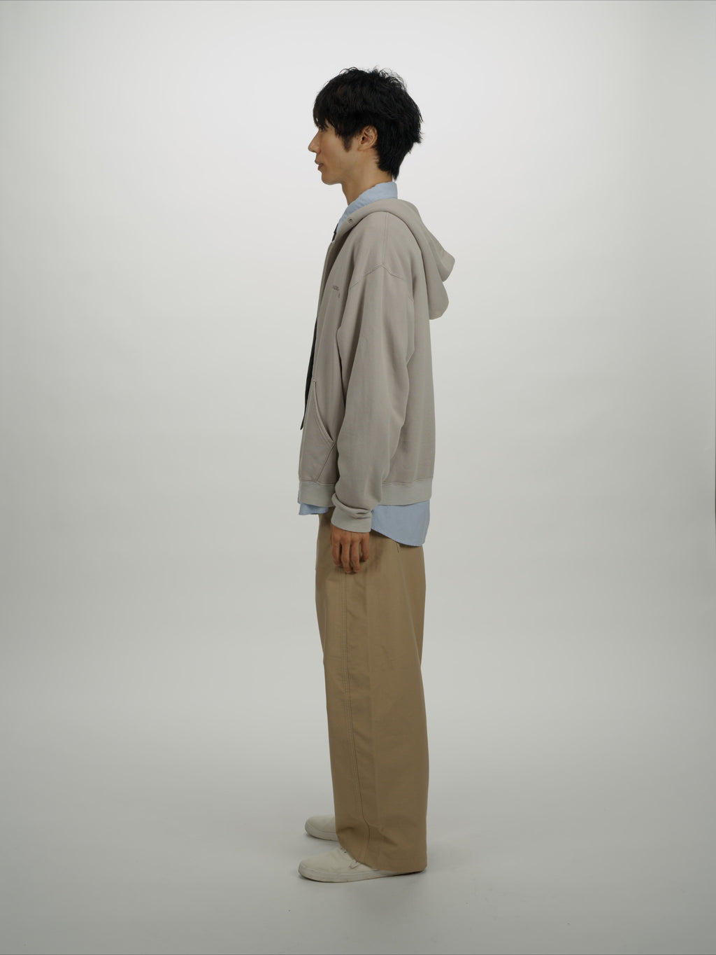 ＜BC#26611＞ Garment Dyed 11oz Sweat Zip Hoodie