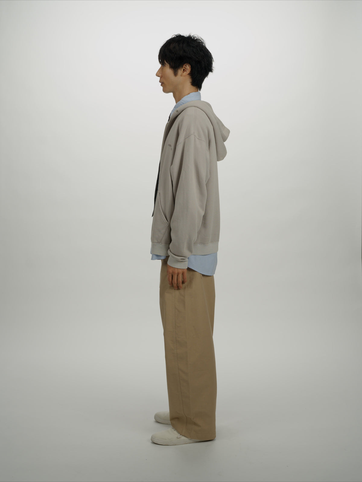 ＜BC#26611＞ Garment Dyed 11oz Sweat Zip Hoodie