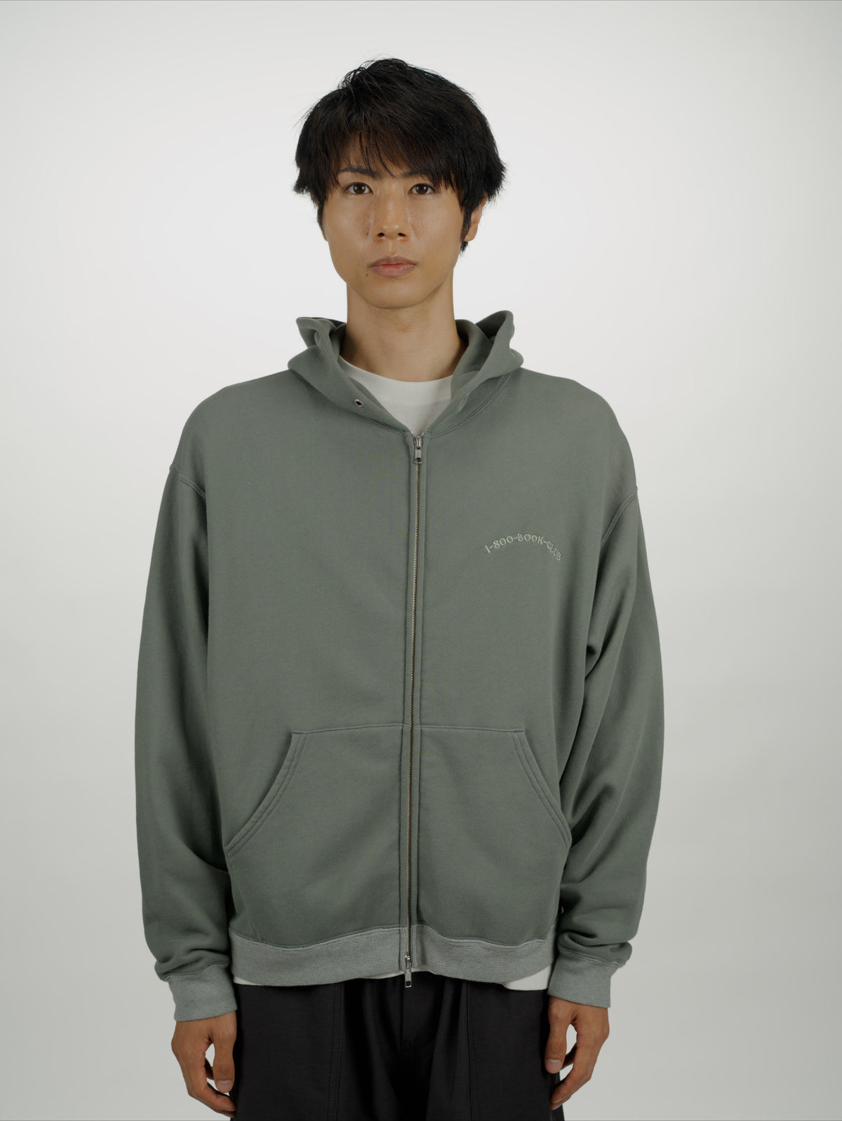 ＜BC#26611＞ Garment Dyed 11oz Sweat Zip Hoodie