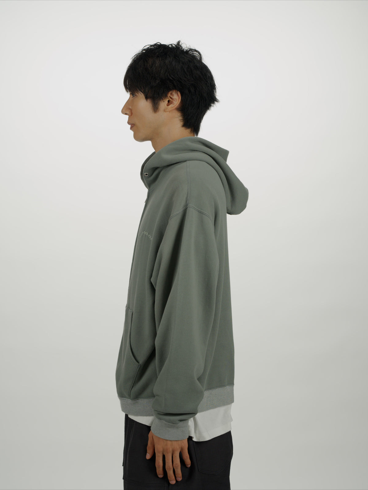 ＜BC#26611＞ Garment Dyed 11oz Sweat Zip Hoodie