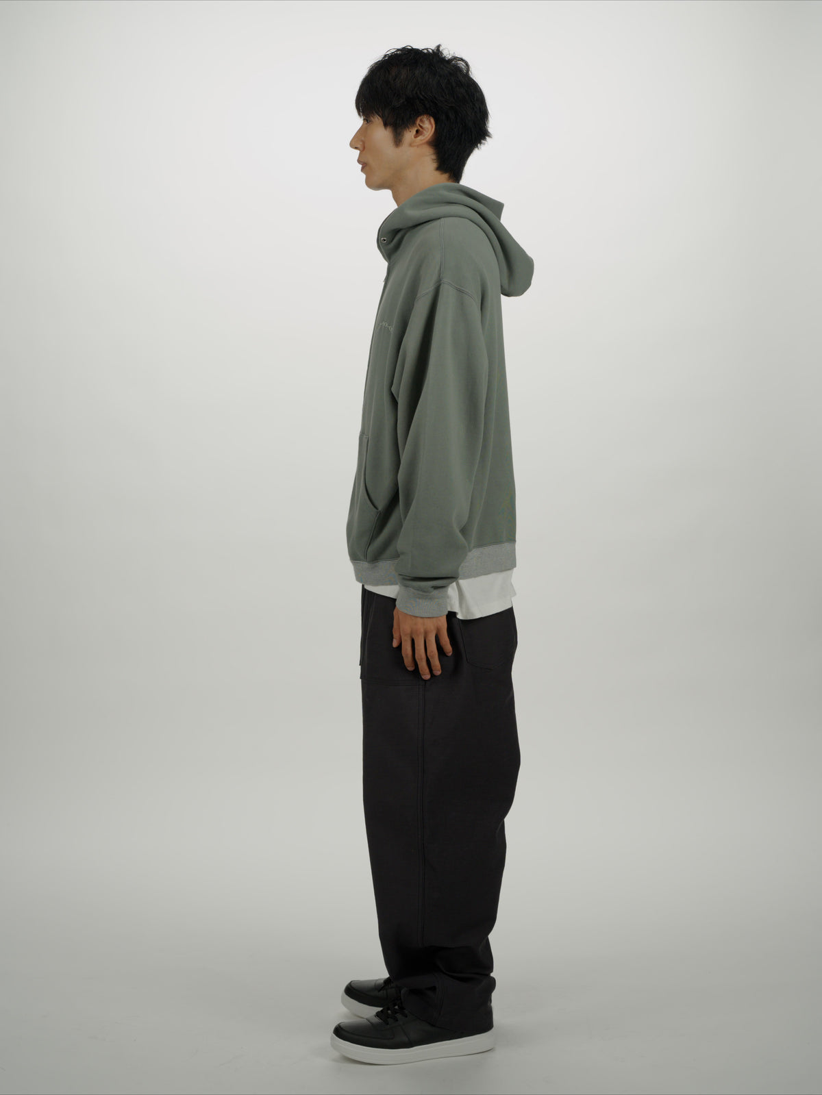 ＜BC#26611＞ Garment Dyed 11oz Sweat Zip Hoodie
