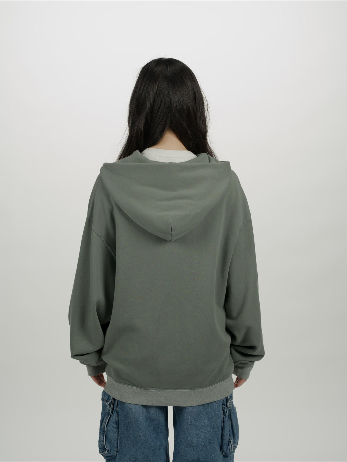 ＜BC#26611＞ Garment Dyed 11oz Sweat Zip Hoodie