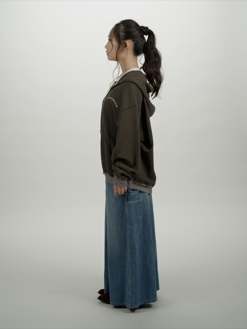 ＜BC#26611＞ Garment Dyed 11oz Sweat Zip Hoodie