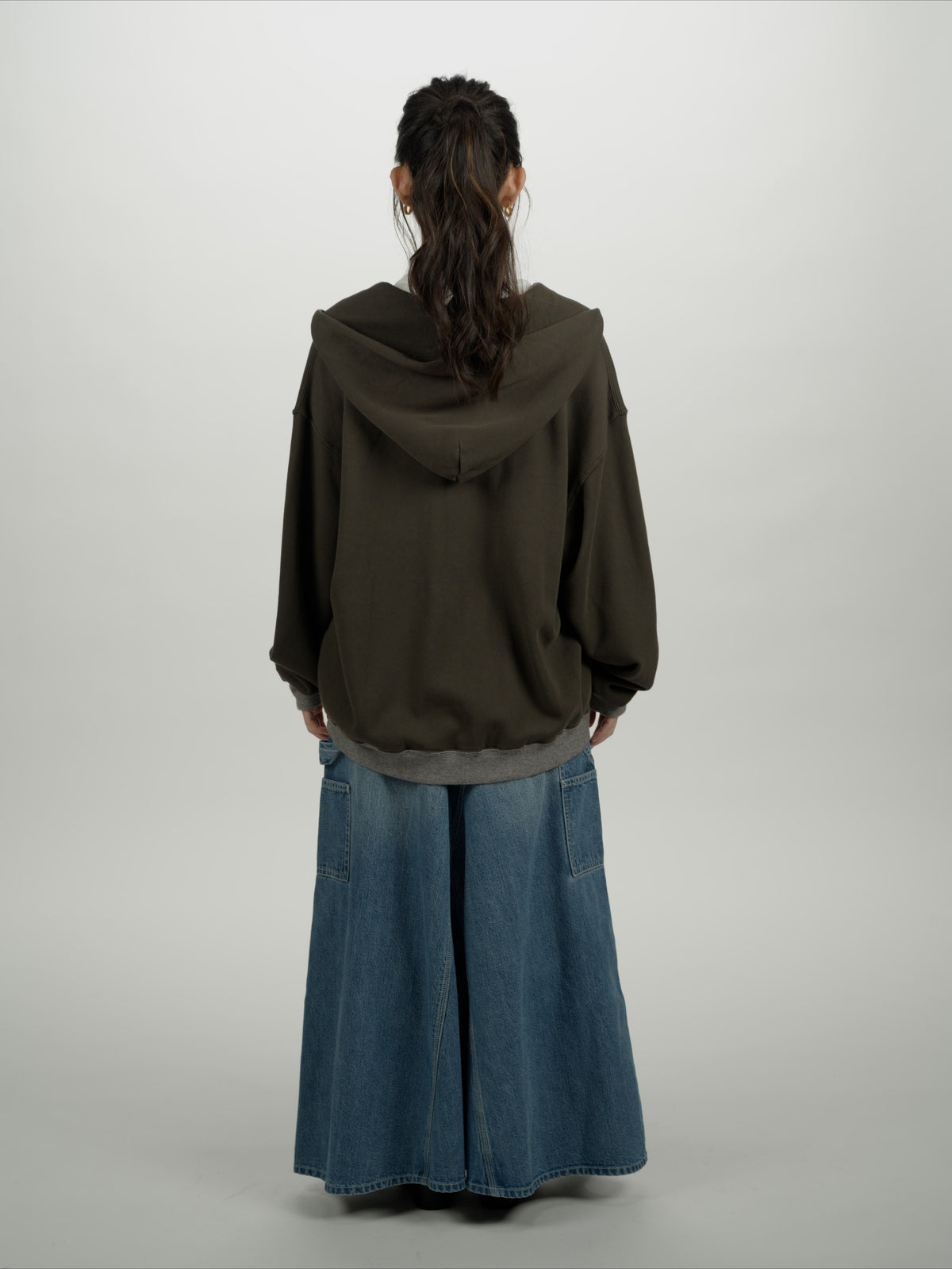 ＜BC#26611＞ Garment Dyed 11oz Sweat Zip Hoodie