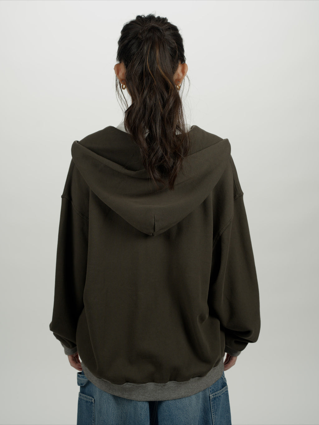 ＜BC#26611＞ Garment Dyed 11oz Sweat Zip Hoodie