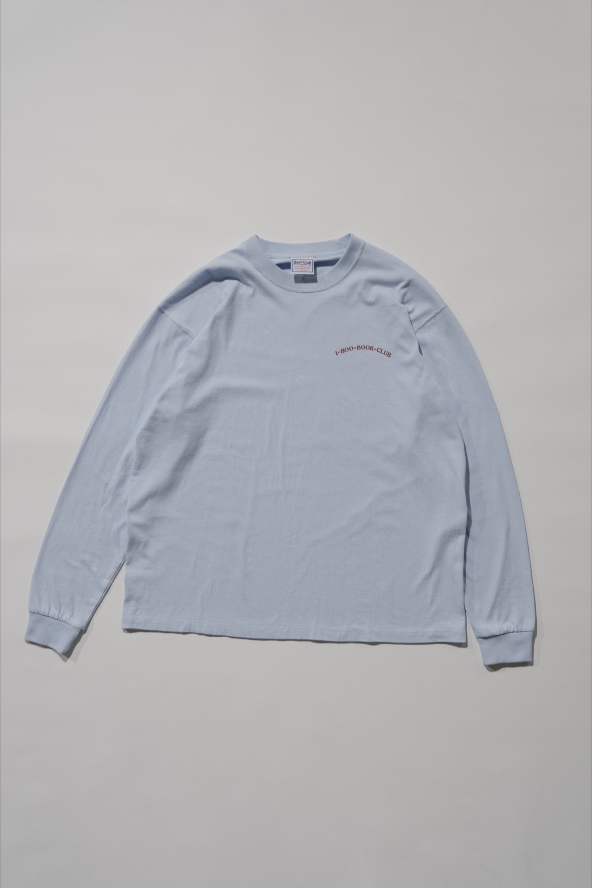 ＜BC#26616＞ 7oz Cotton Jersey Tube L/S Shirt -BOOK CLUB Logo-