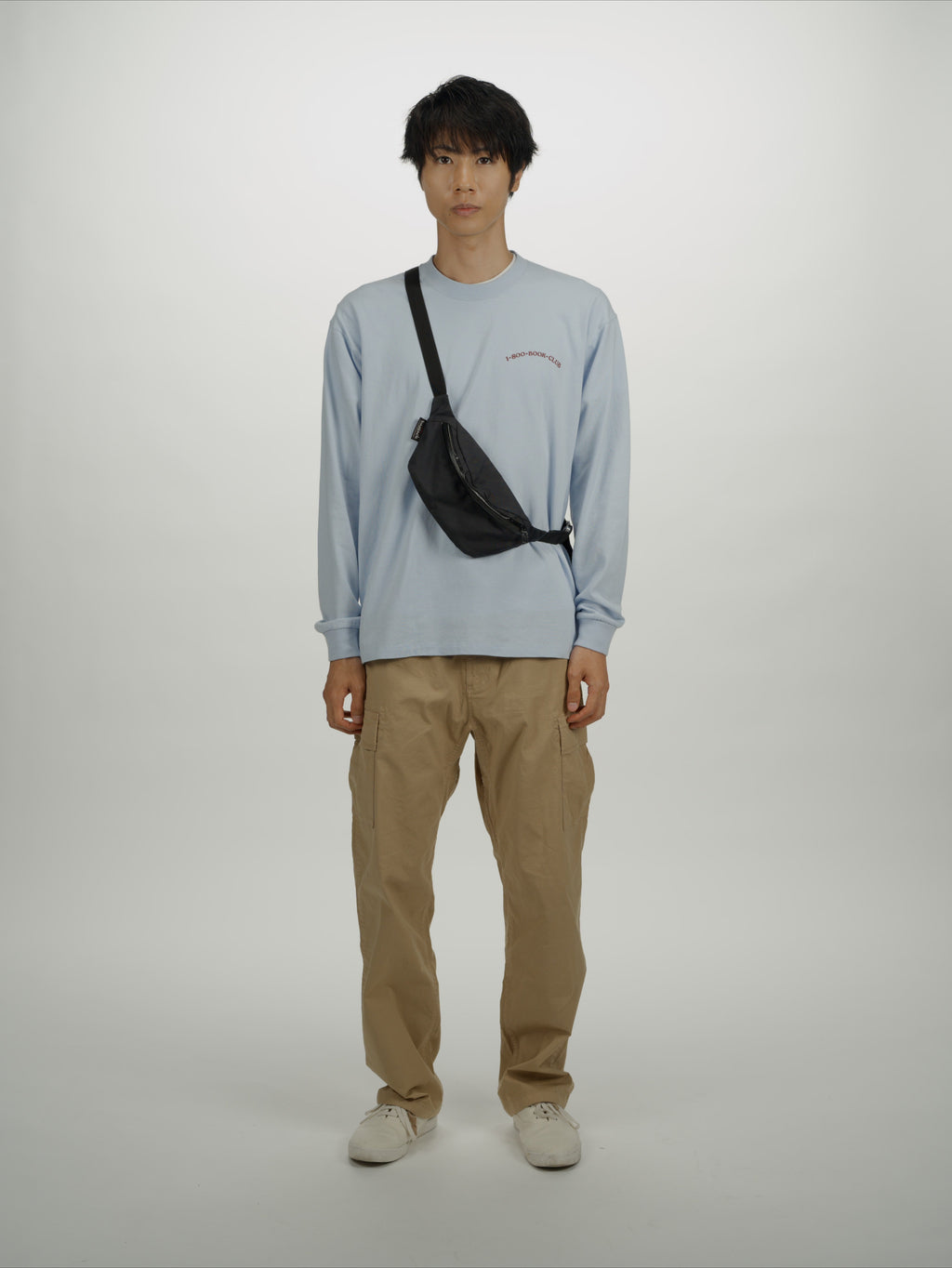 ＜BC#26616＞ 7oz Cotton Jersey Tube L/S Shirt -BOOK CLUB Logo-