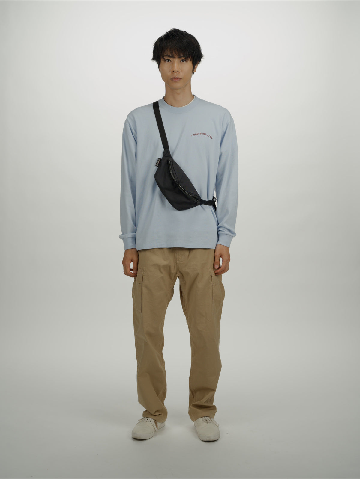＜BC#26616＞ 7oz Cotton Jersey Tube L/S Shirt -BOOK CLUB Logo-