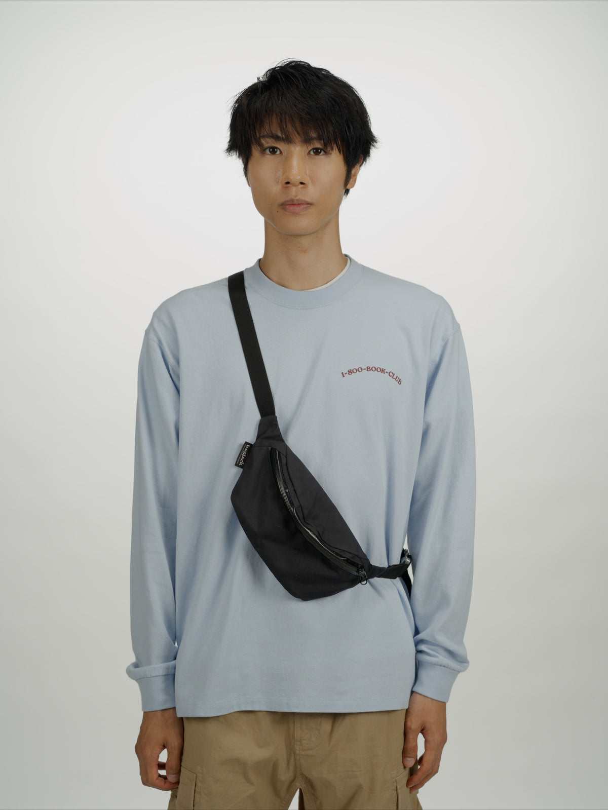 ＜BC#26616＞ 7oz Cotton Jersey Tube L/S Shirt -BOOK CLUB Logo-