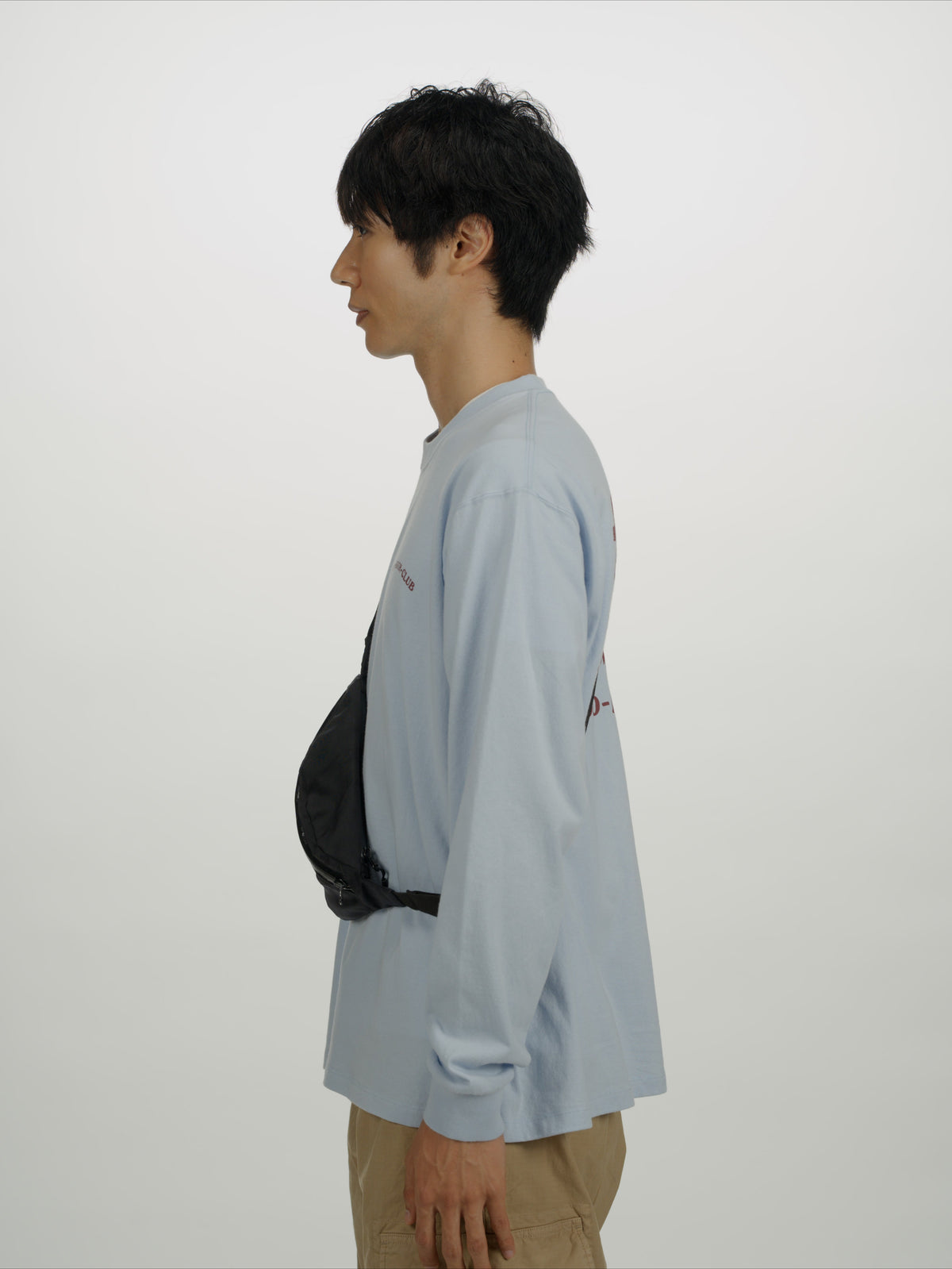 ＜BC#26616＞ 7oz Cotton Jersey Tube L/S Shirt -BOOK CLUB Logo-