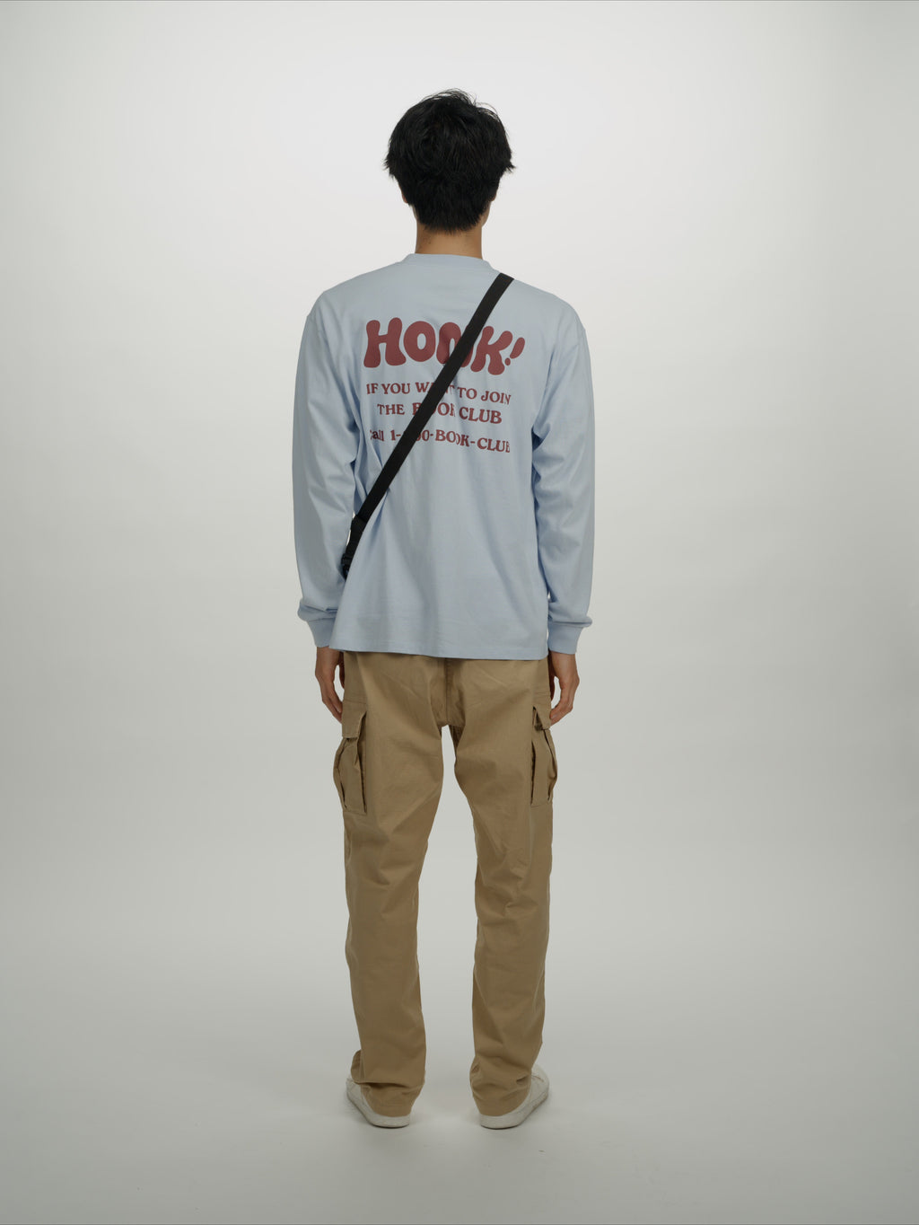 ＜BC#26616＞ 7oz Cotton Jersey Tube L/S Shirt -BOOK CLUB Logo-