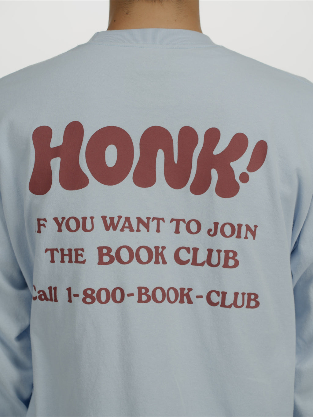 ＜BC#26616＞ 7oz Cotton Jersey Tube L/S Shirt -BOOK CLUB Logo-