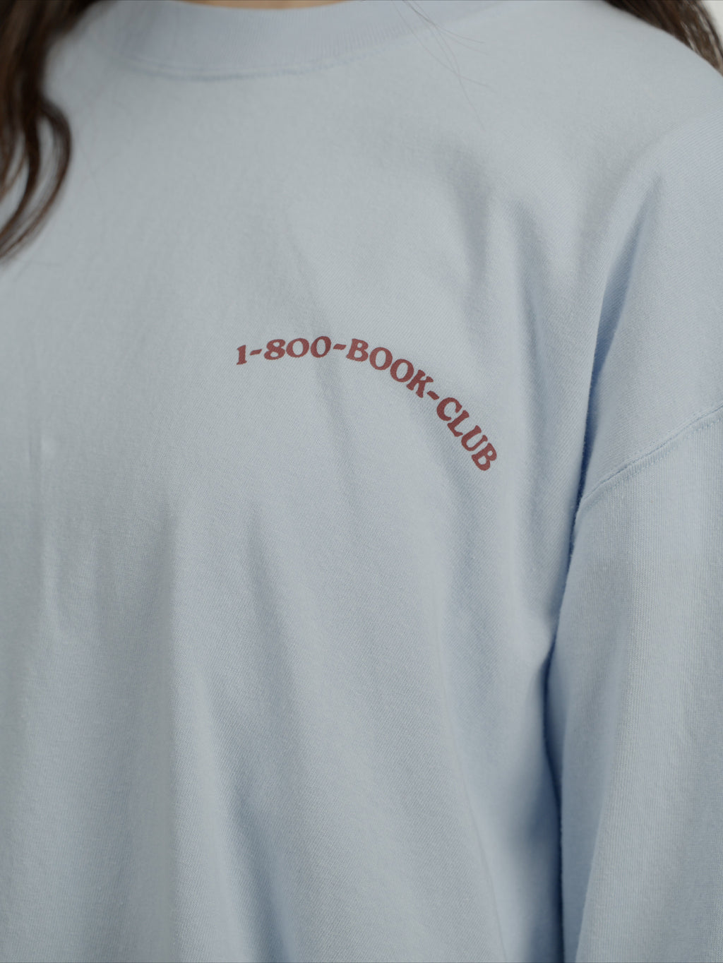 ＜BC#26616＞ 7oz Cotton Jersey Tube L/S Shirt -BOOK CLUB Logo-