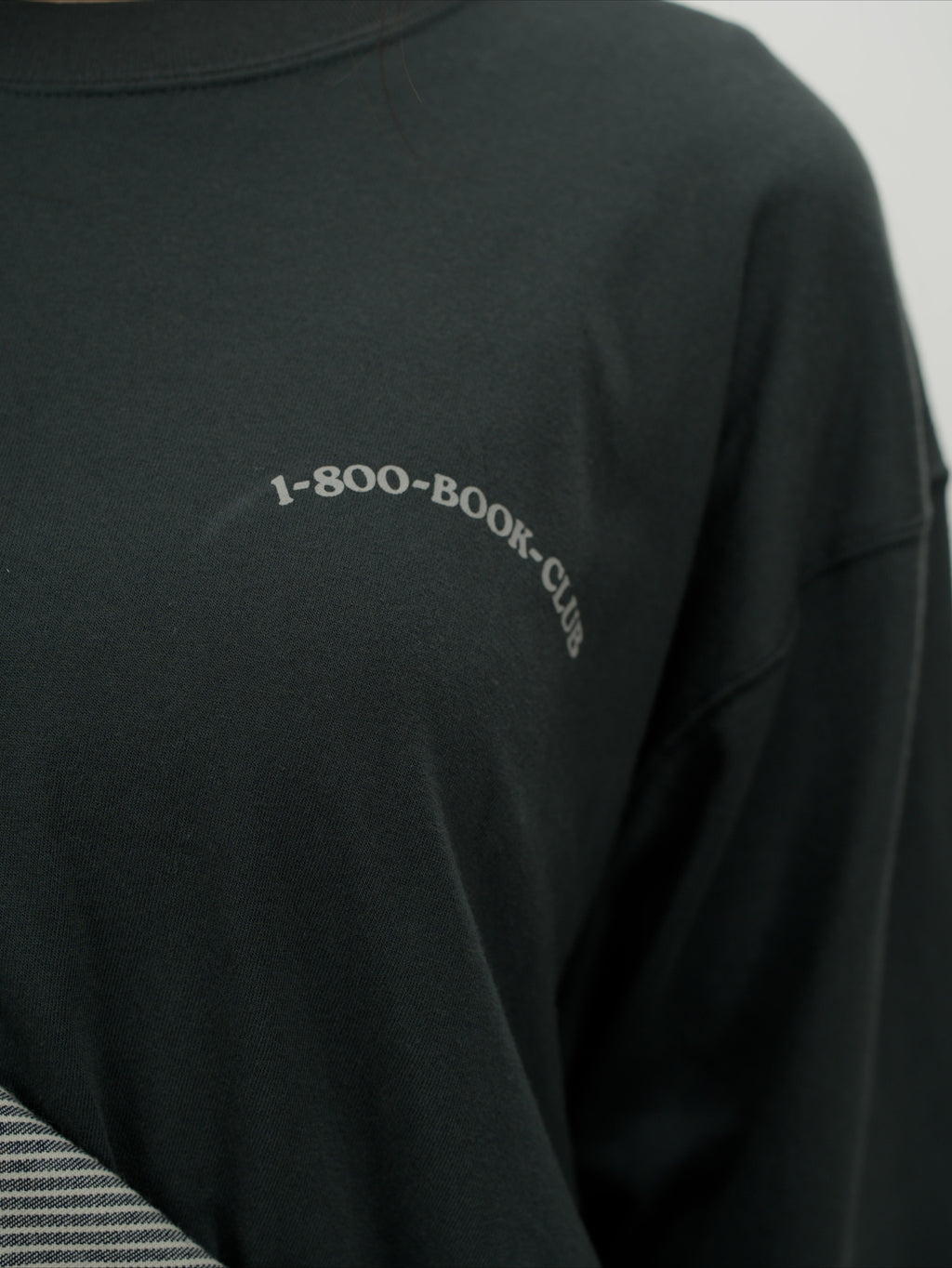 ＜BC#26616＞ 7oz Cotton Jersey Tube L/S Shirt -BOOK CLUB Logo-