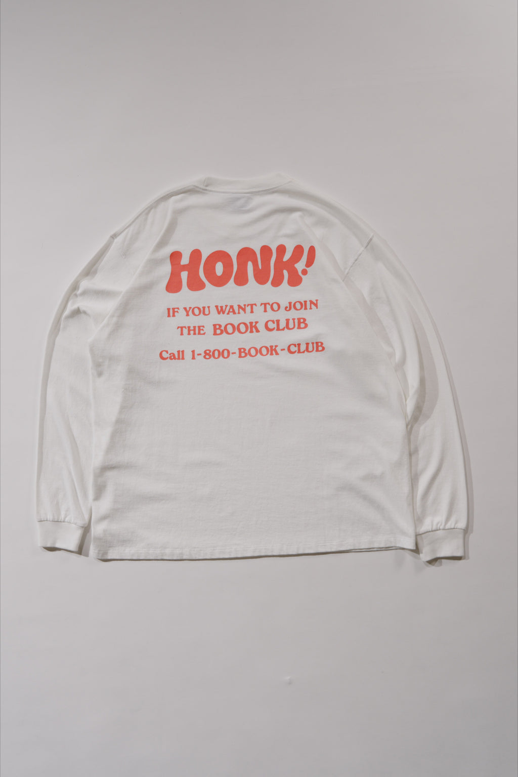 ＜BC#26616＞ 7oz Cotton Jersey Tube L/S Shirt -BOOK CLUB Logo-