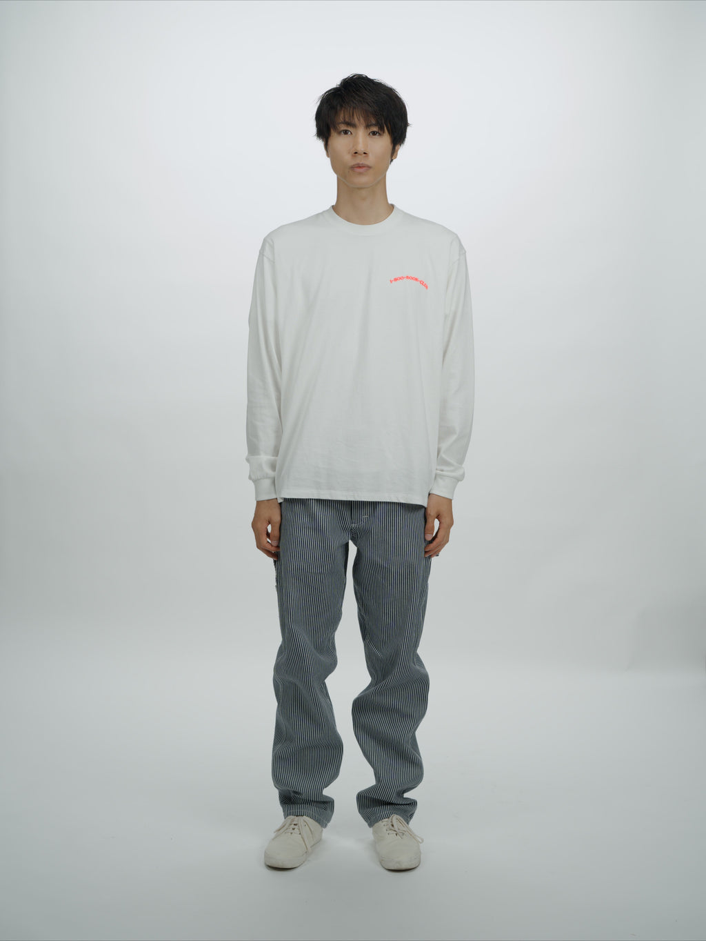 ＜BC#26616＞ 7oz Cotton Jersey Tube L/S Shirt -BOOK CLUB Logo-