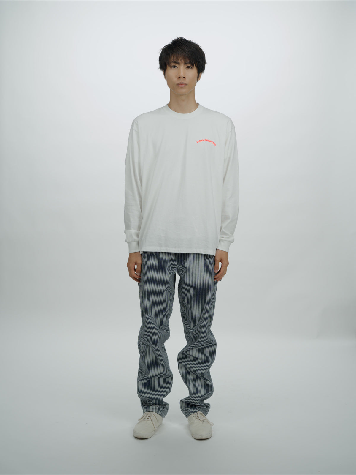 ＜BC#26616＞ 7oz Cotton Jersey Tube L/S Shirt -BOOK CLUB Logo-