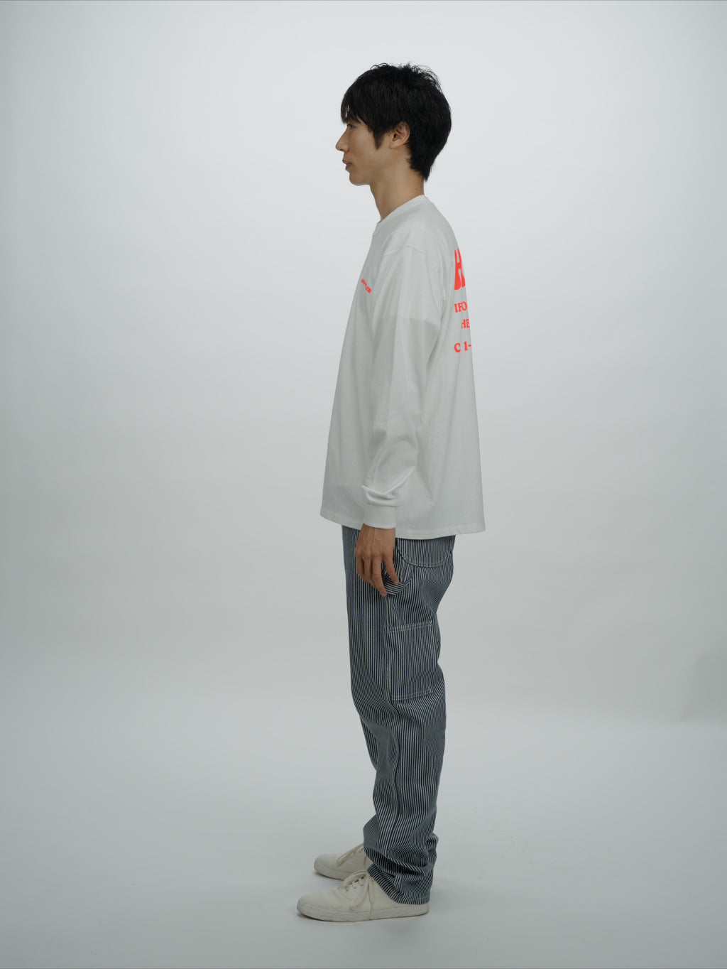 ＜BC#26616＞ 7oz Cotton Jersey Tube L/S Shirt -BOOK CLUB Logo-