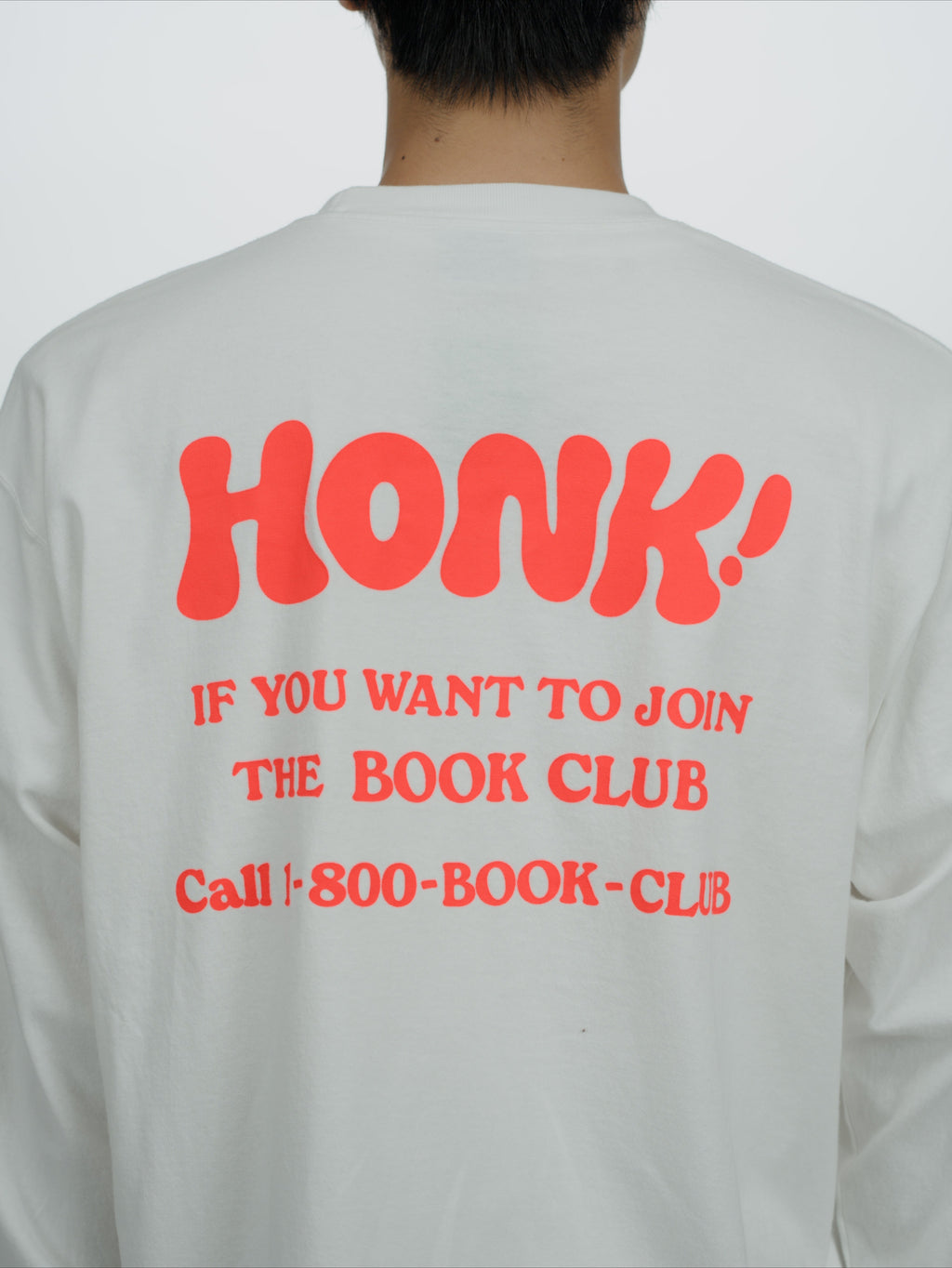 ＜BC#26616＞ 7oz Cotton Jersey Tube L/S Shirt -BOOK CLUB Logo-
