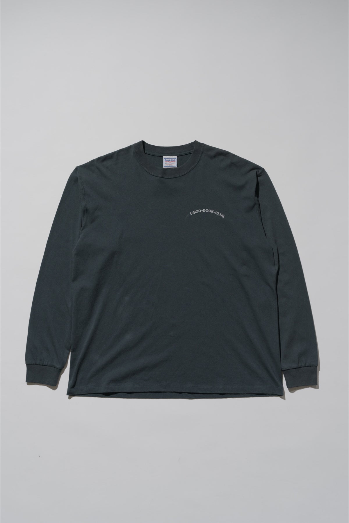 ＜BC#26616＞ 7oz Cotton Jersey Tube L/S Shirt -BOOK CLUB Logo-