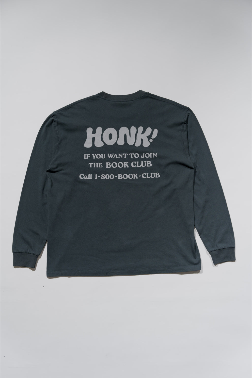 ＜BC#26616＞ 7oz Cotton Jersey Tube L/S Shirt -BOOK CLUB Logo-