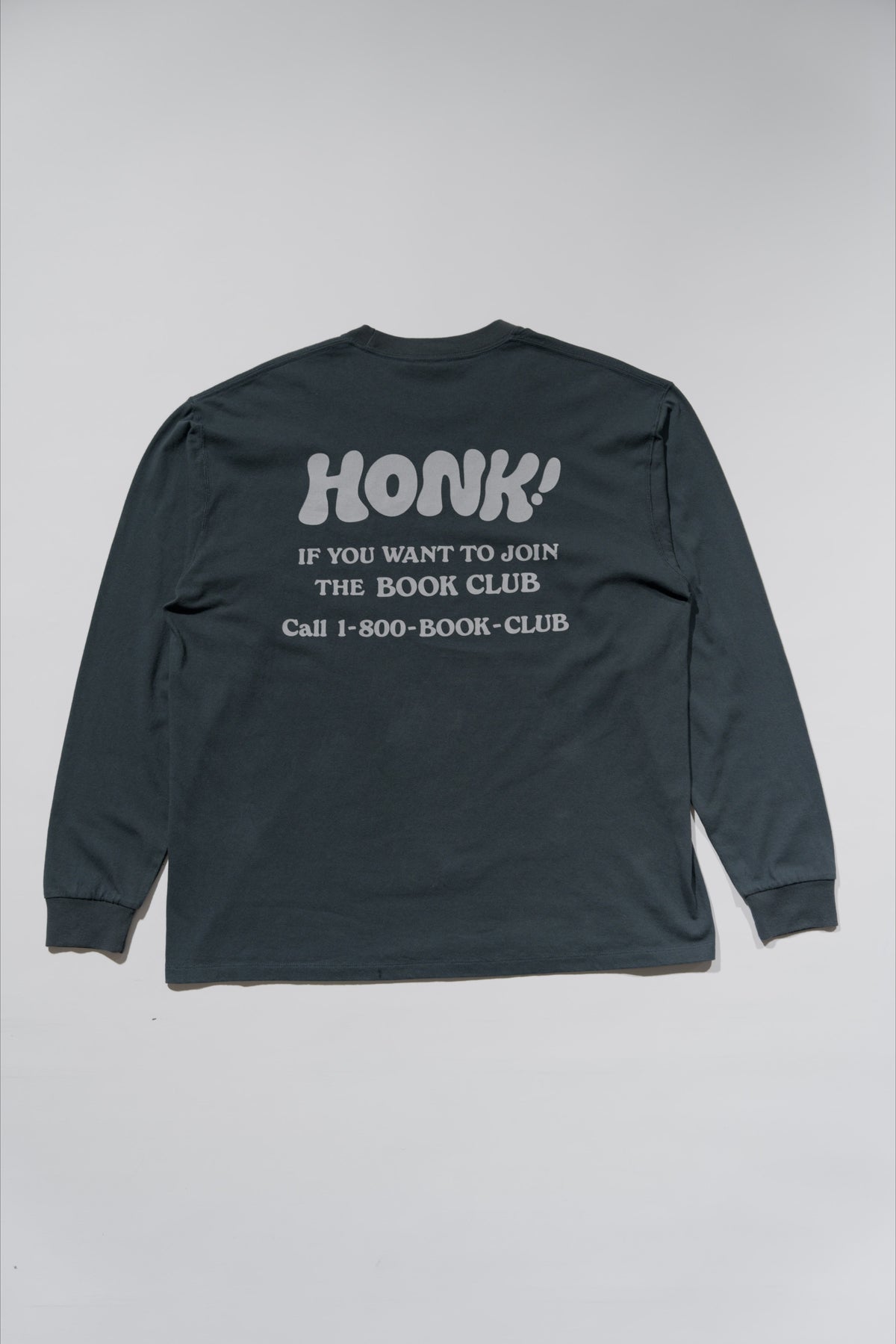 ＜BC#26616＞ 7oz Cotton Jersey Tube L/S Shirt -BOOK CLUB Logo-
