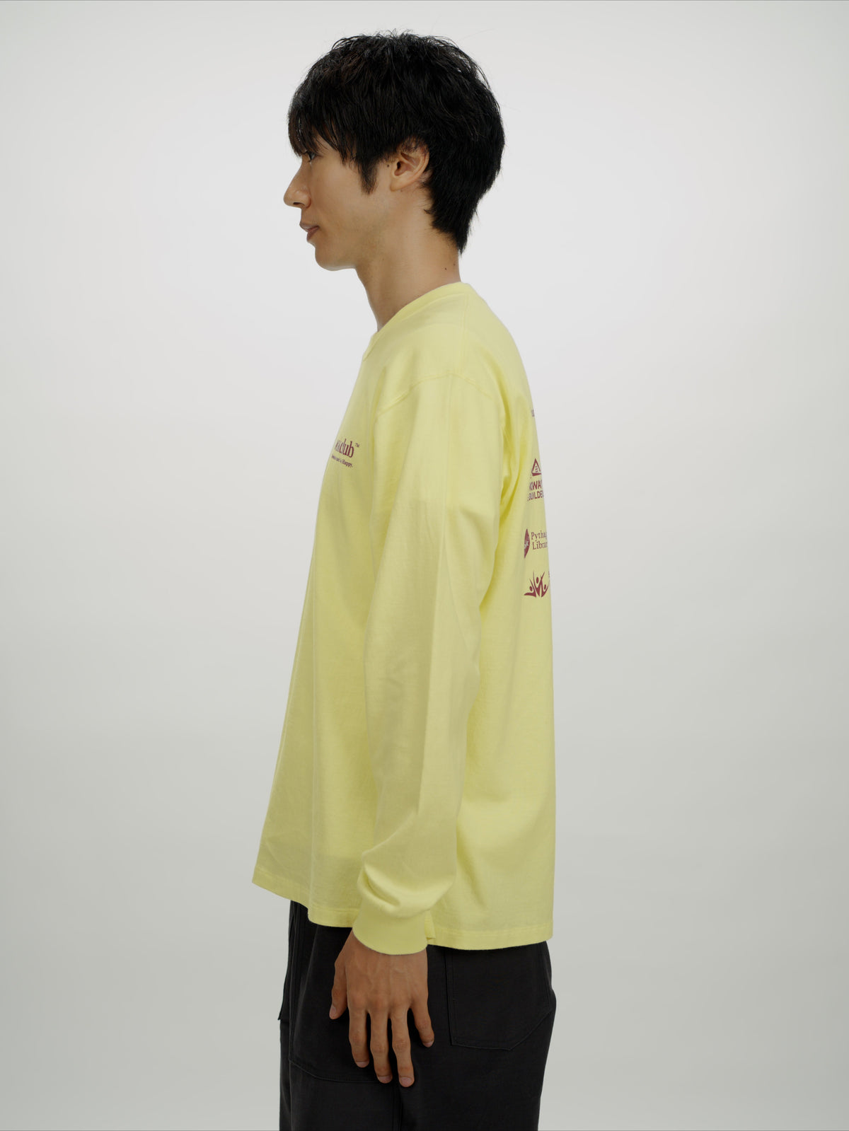 ＜BC#26618＞ 7oz Cotton Jersey Tube L/S Shirt -Friends & Sponsor Logo-