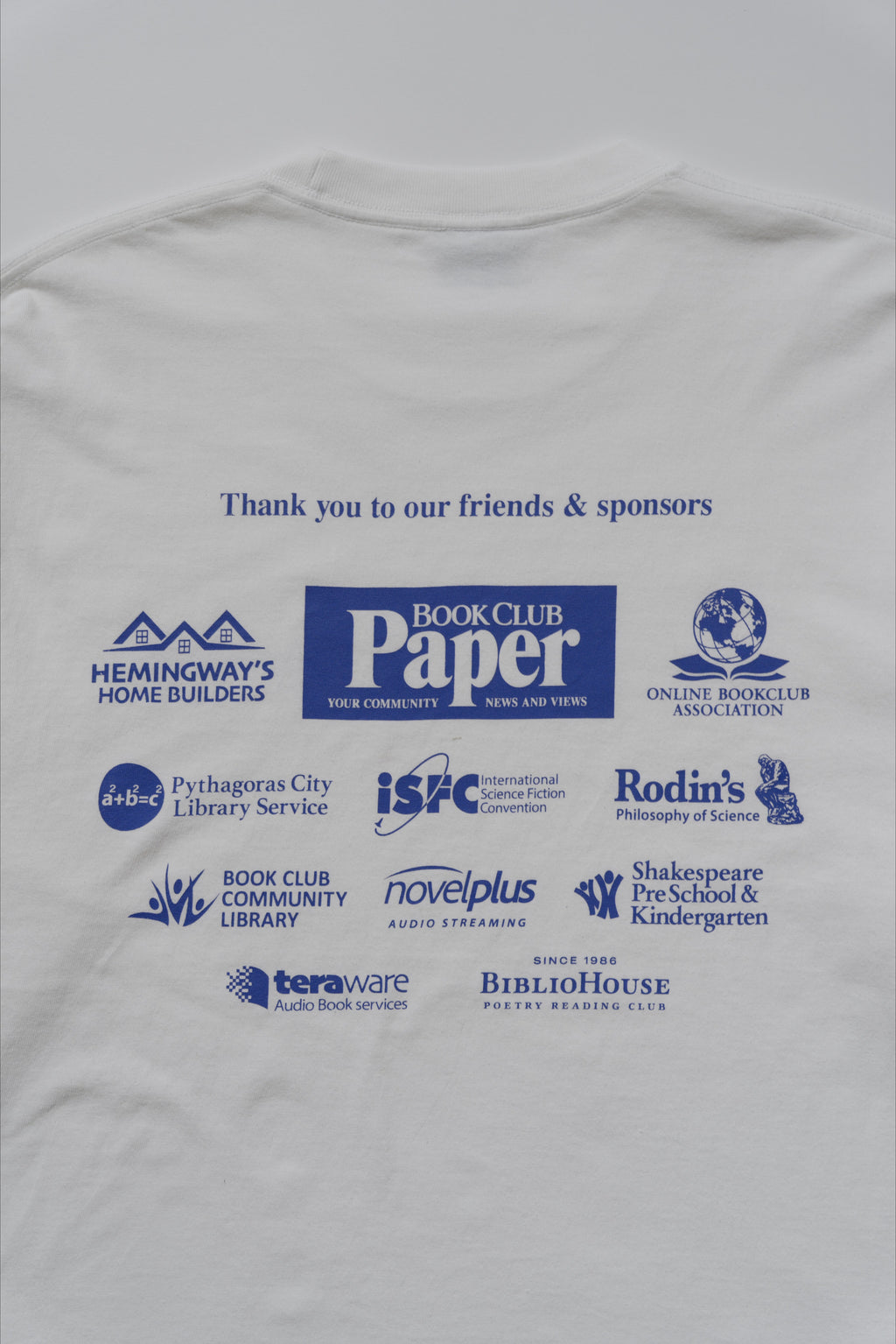 ＜BC#26618＞ 7oz Cotton Jersey Tube L/S Shirt -Friends & Sponsor Logo-