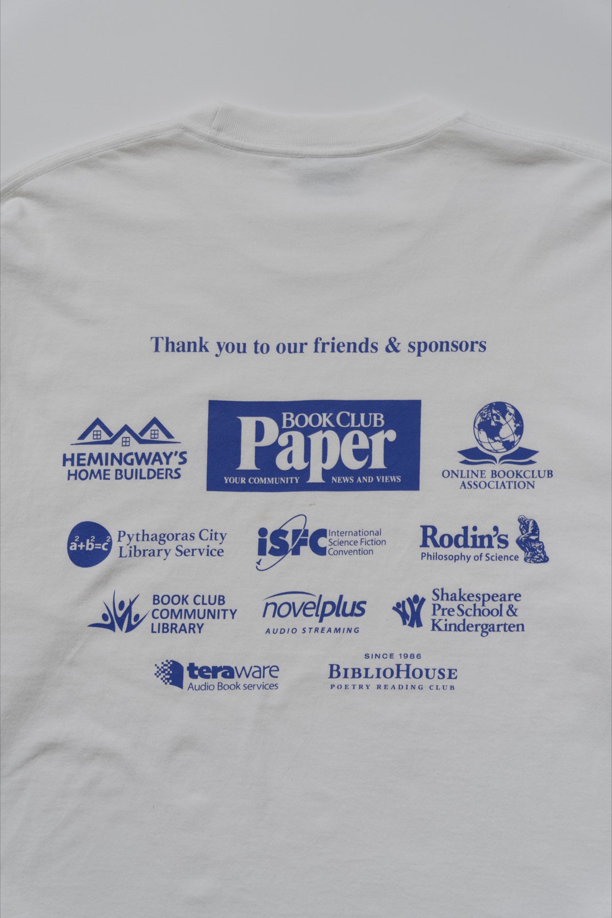 ＜BC#26618＞ 7oz Cotton Jersey Tube L/S Shirt -Friends & Sponsor Logo-