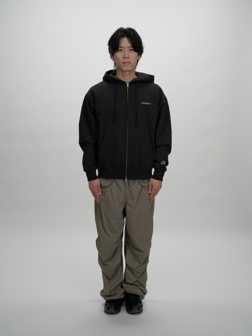 ＜AGC#26713＞Wind Proof Sweat Full Zip Hoodie