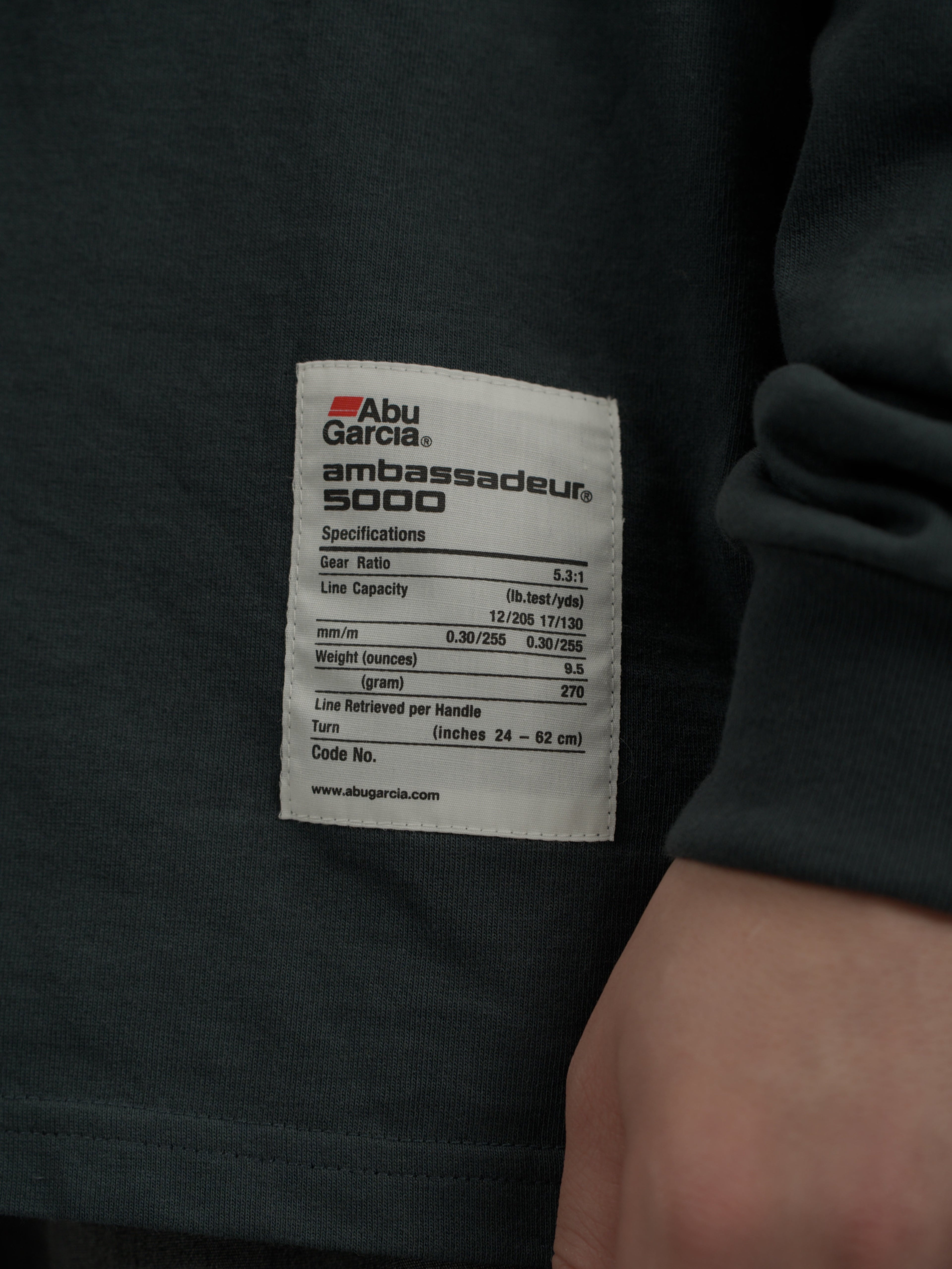 ＜AGC#26717＞7.5oz O.E. Cotton 'Ambassadeur®︎' BluePrint Graphic T