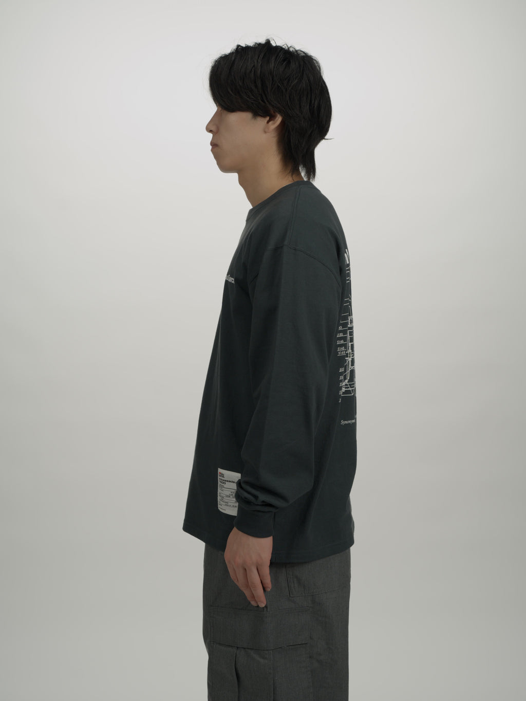 ＜AGC#26717＞7.5oz O.E. Cotton 'Ambassadeur®︎' BluePrint Graphic T