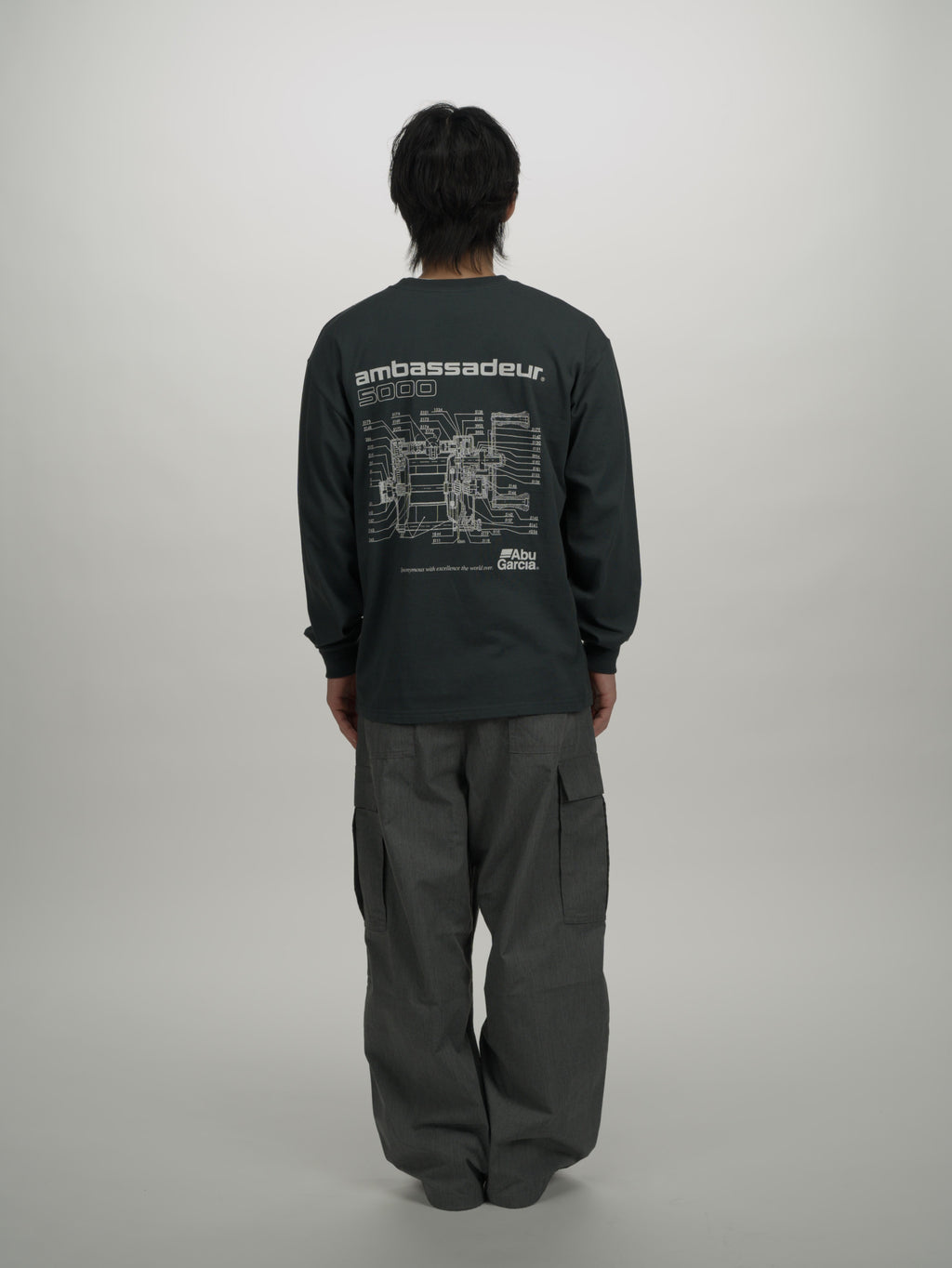 ＜AGC#26717＞7.5oz O.E. Cotton 'Ambassadeur®︎' BluePrint Graphic T