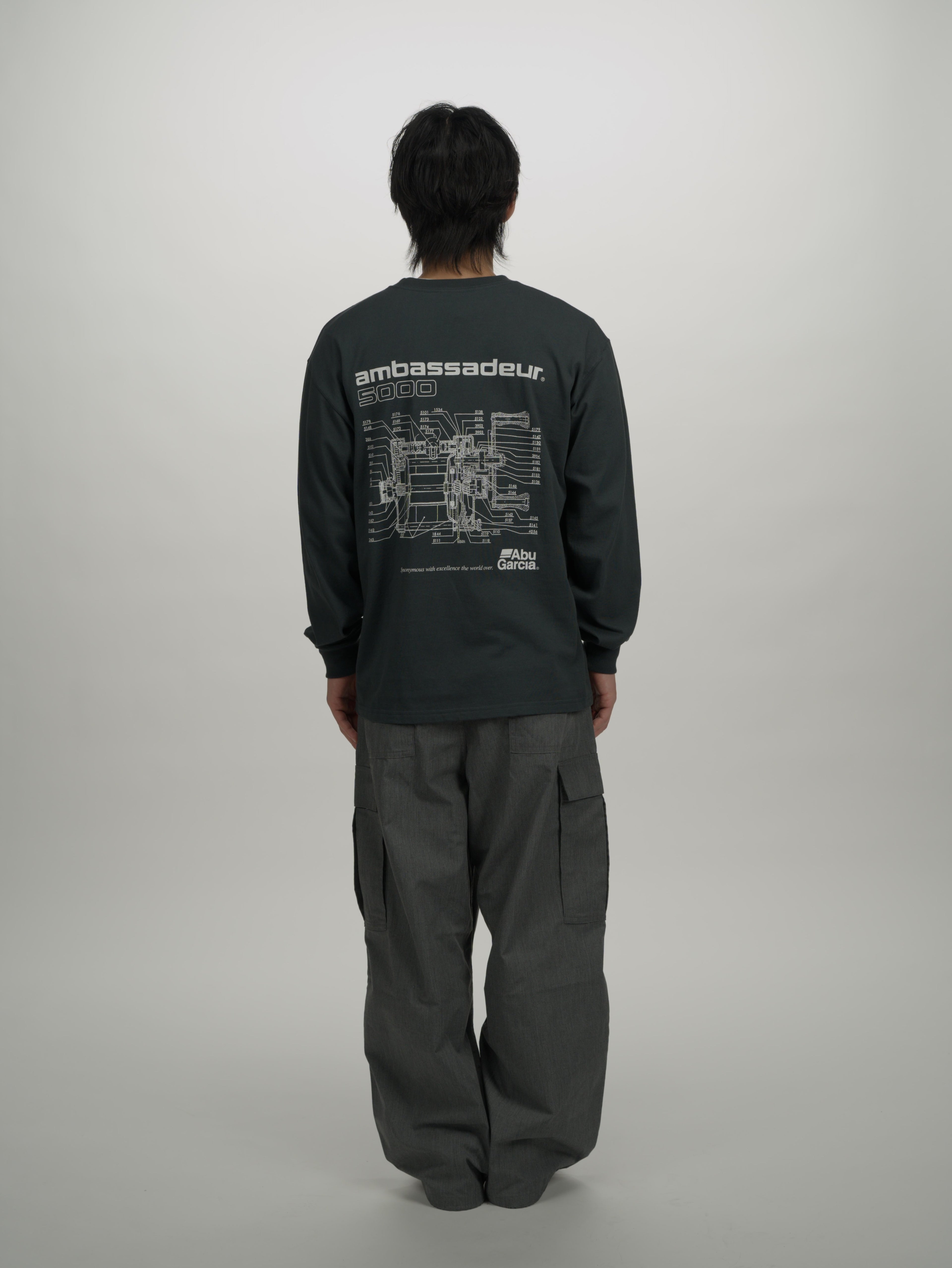 ＜AGC#26717＞7.5oz O.E. Cotton 'Ambassadeur®︎' BluePrint Graphic T