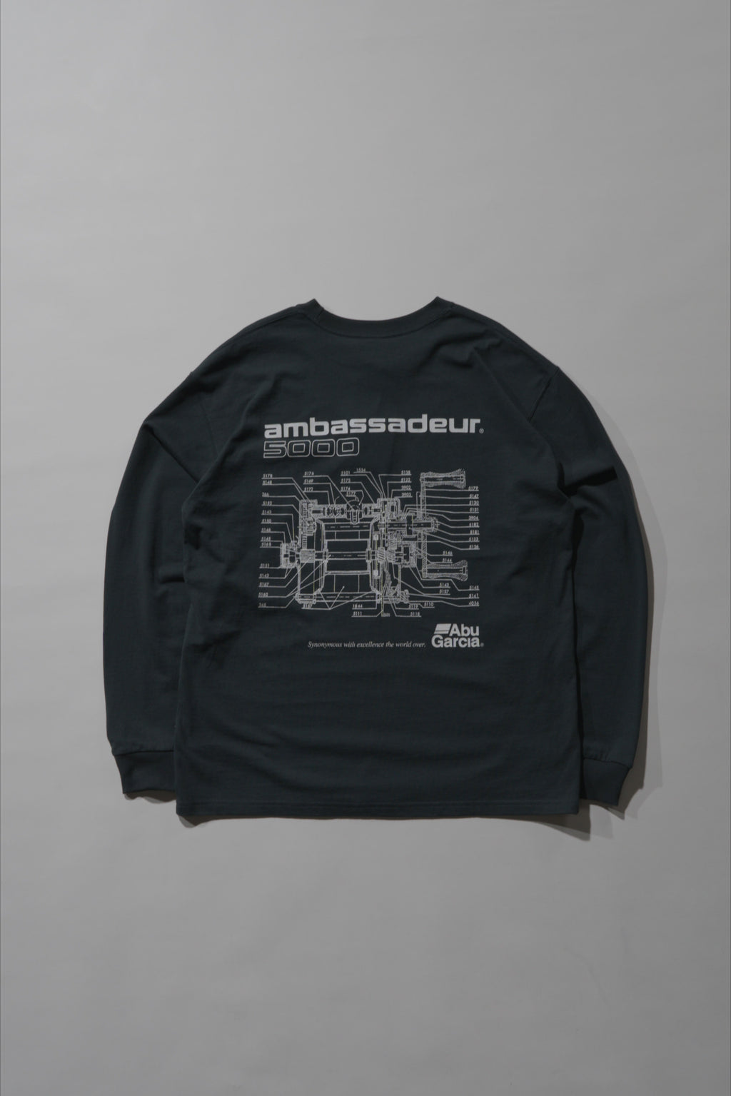 ＜AGC#26717＞7.5oz O.E. Cotton 'Ambassadeur®︎' BluePrint Graphic T