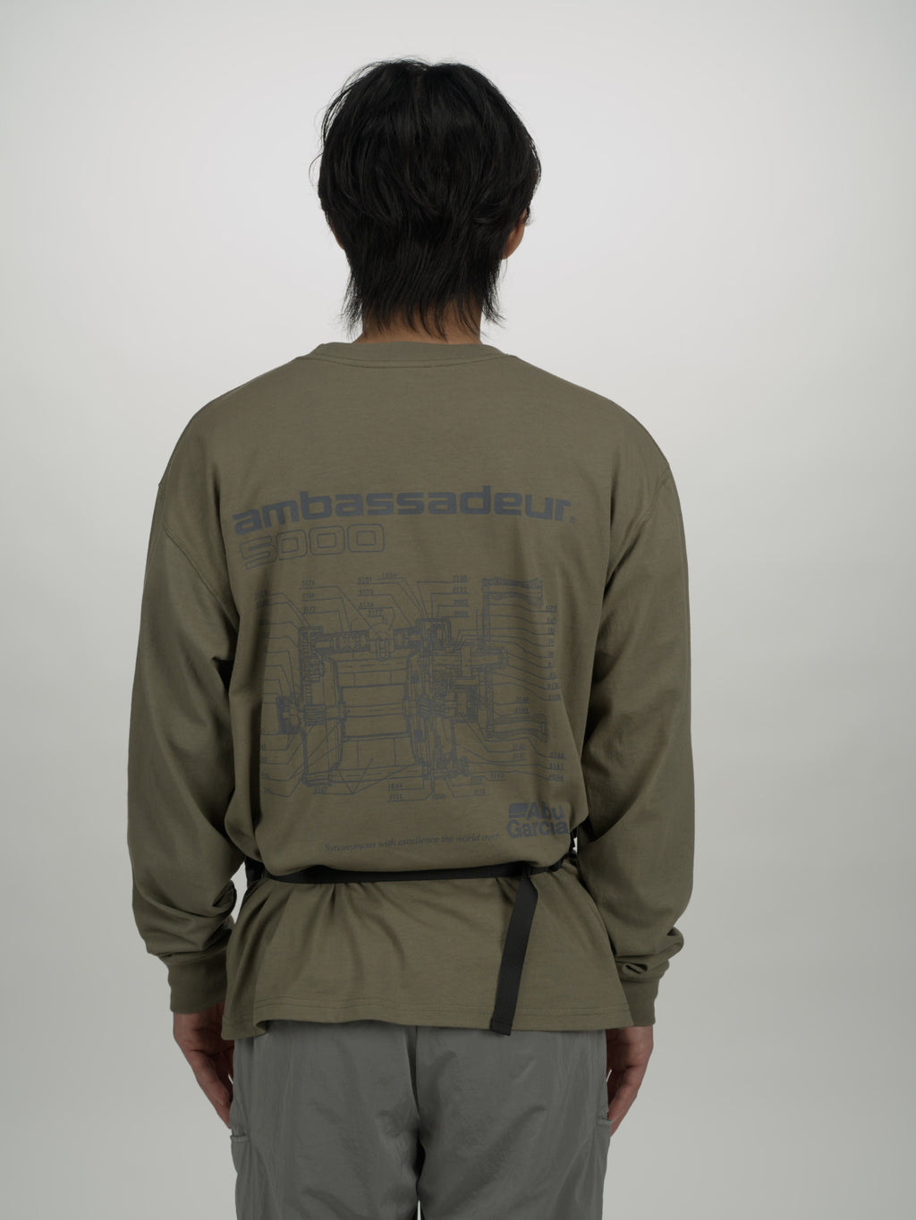 ＜AGC#26717＞7.5oz O.E. Cotton 'Ambassadeur®︎' BluePrint Graphic T