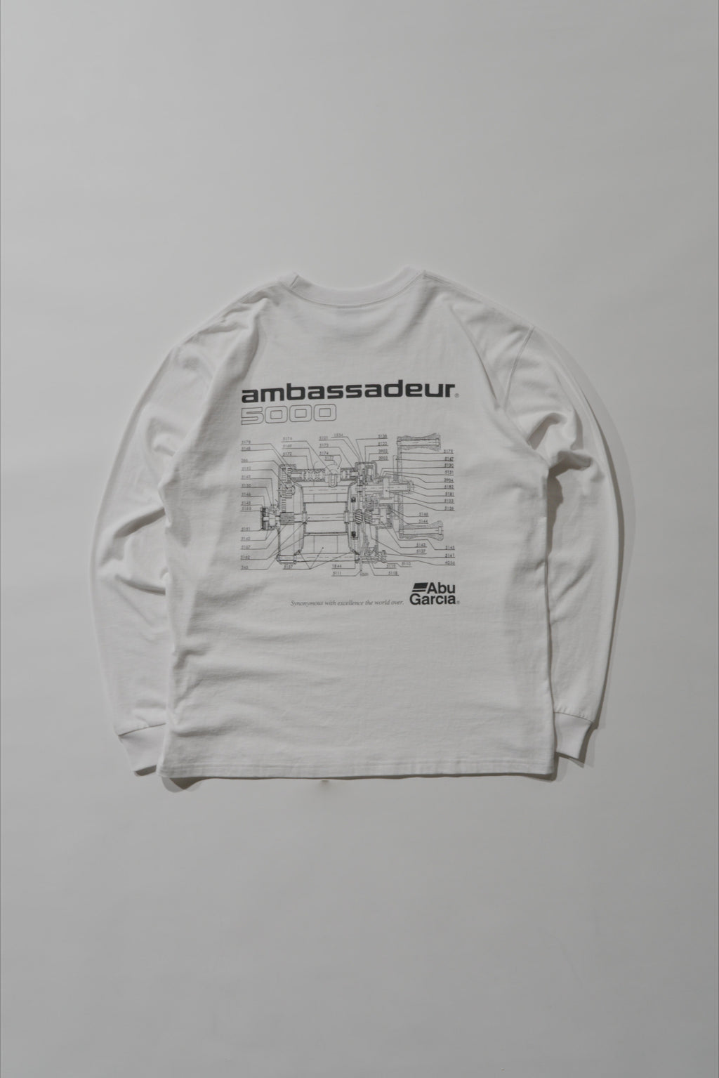 ＜AGC#26717＞7.5oz O.E. Cotton 'Ambassadeur®︎' BluePrint Graphic T
