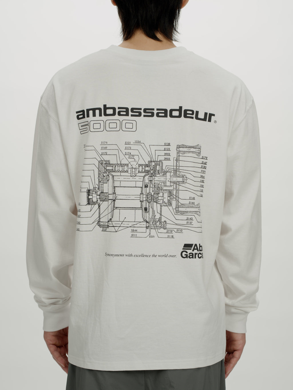 ＜AGC#26717＞7.5oz O.E. Cotton 'Ambassadeur®︎' BluePrint Graphic T