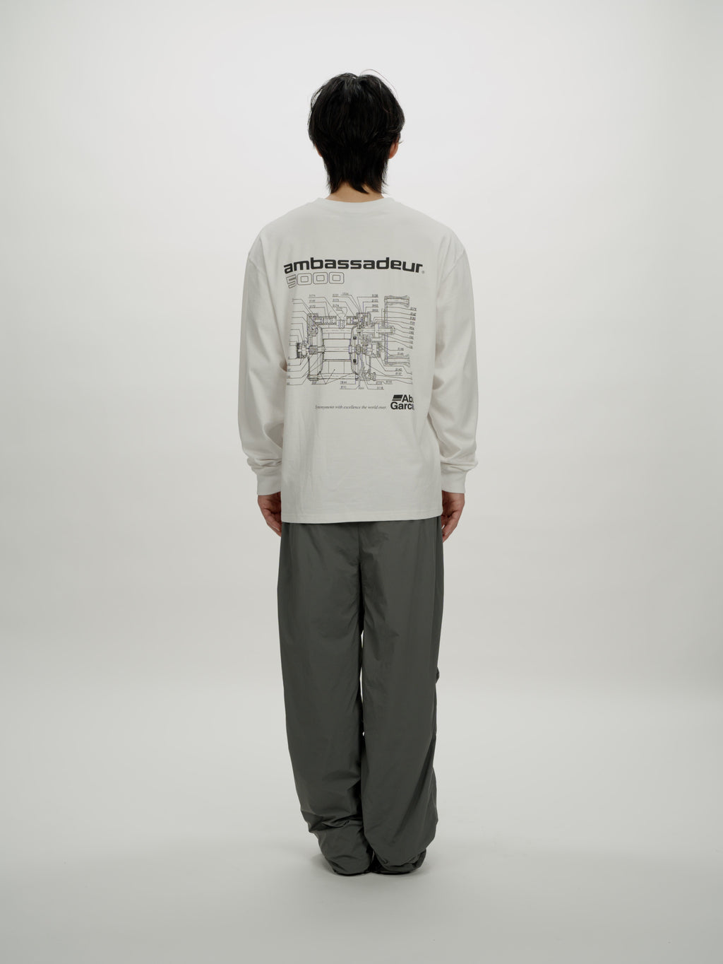 ＜AGC#26717＞7.5oz O.E. Cotton 'Ambassadeur®︎' BluePrint Graphic T