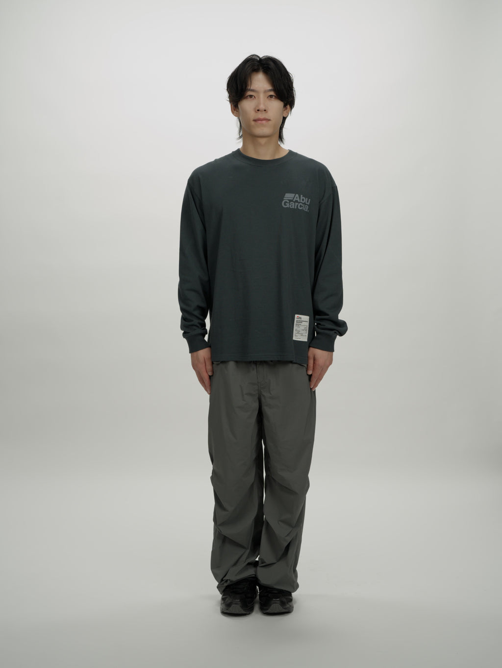 ＜AGC#26719＞7.5oz O.E. Cotton 'Abu Garcia' Logo T