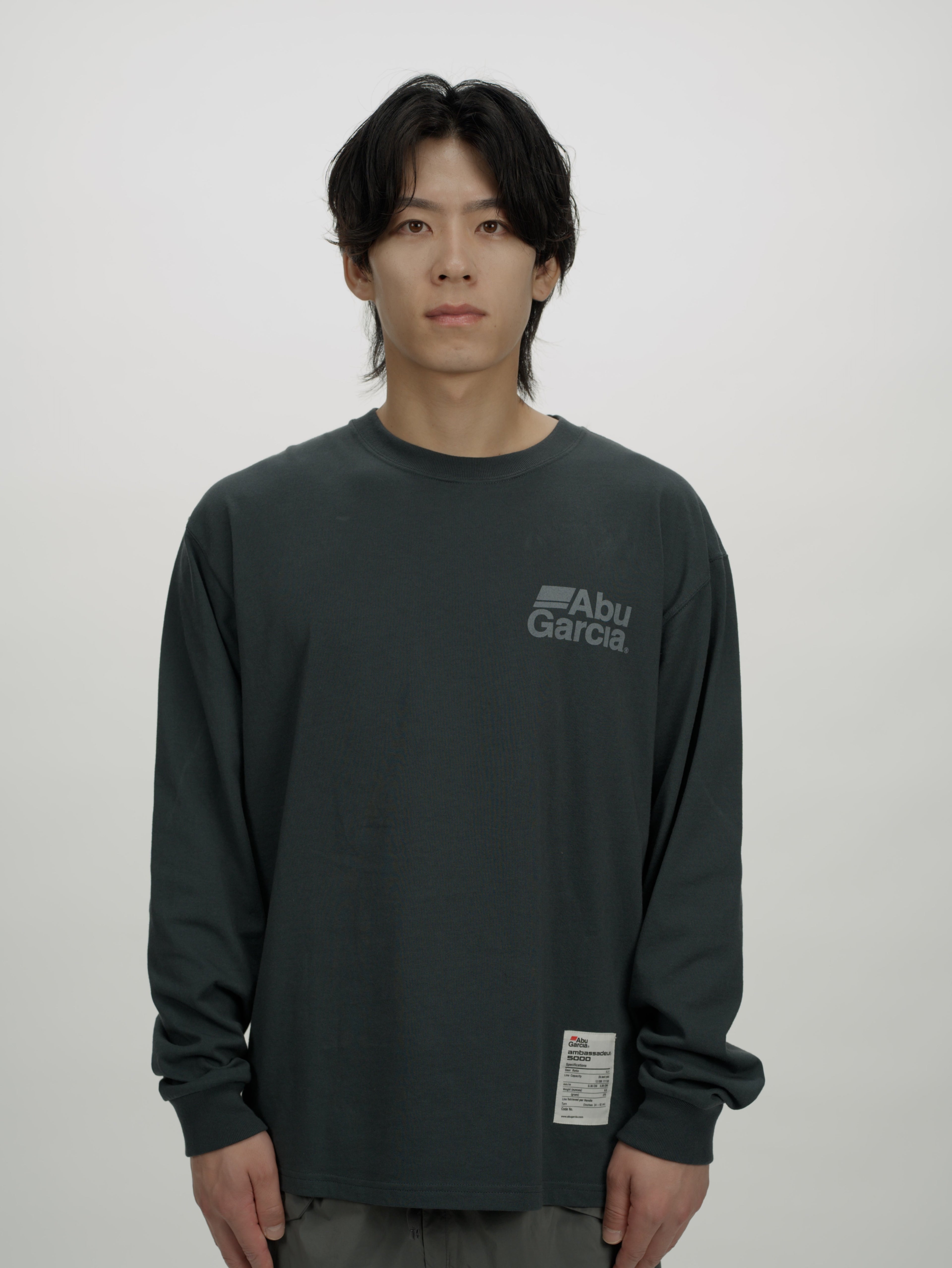 ＜AGC#26719＞7.5oz O.E. Cotton 'Abu Garcia' Logo T