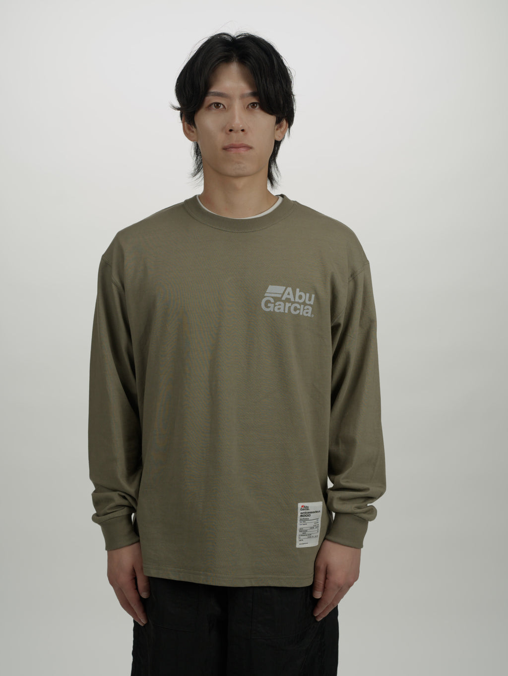 ＜AGC#26719＞7.5oz O.E. Cotton 'Abu Garcia' Logo T